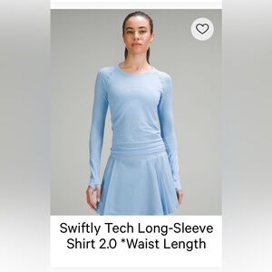 Lululemon Swiftly Top